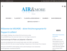 Tablet Screenshot of airandmore.at